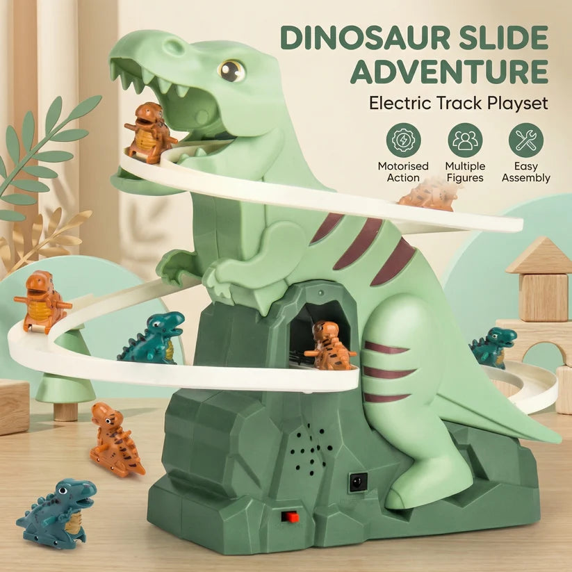 Dinosaur Climbing Track Toy with Nine Dinosaurs