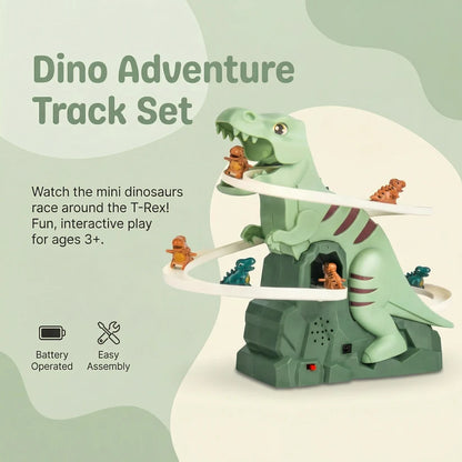 Dinosaur Climbing Track Toy with Nine Dinosaurs