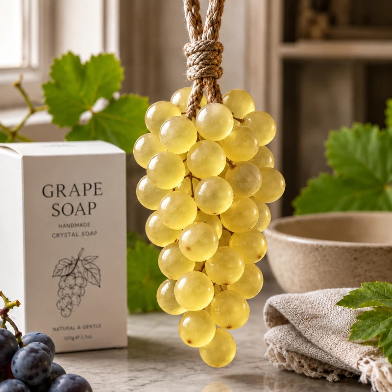 Grape Cluster Hanging Soap Gift Box