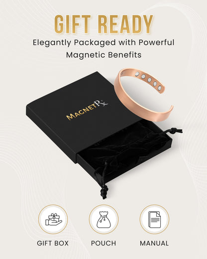 Magnetic Therapy Copper Cuff Bracelet