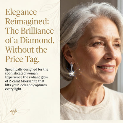 Dancing Teardrop Cubic Zirconia Earrings – product image 4