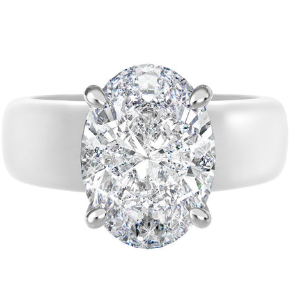 Oval-Stone Silicone Ring – product image 2