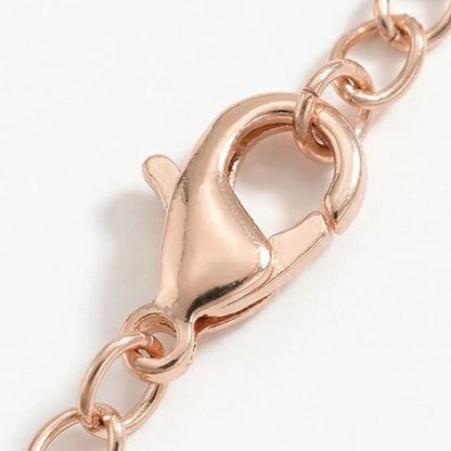 Sparkling Leaf-Link Necklace and Bracelet Set – product image 8