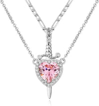 Silver & Pink