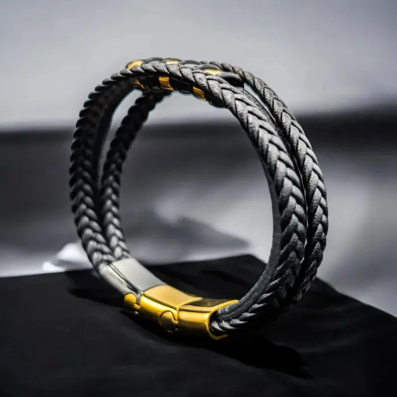 To My Son Braided Bracelet Gift Set – product image 1