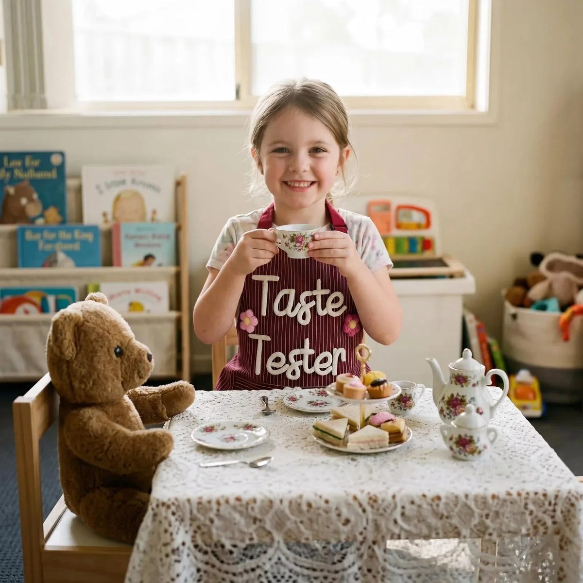 Personalized Name Embroidered Cooking Apron – product image 3