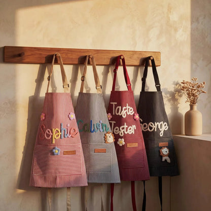 Personalized Name Embroidered Cooking Apron – product image 4