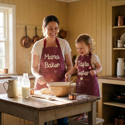 Personalized Name Embroidered Cooking Apron – product image 5