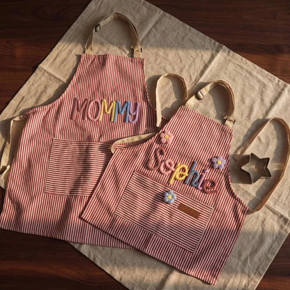 Personalized Name Embroidered Cooking Apron – product image 7