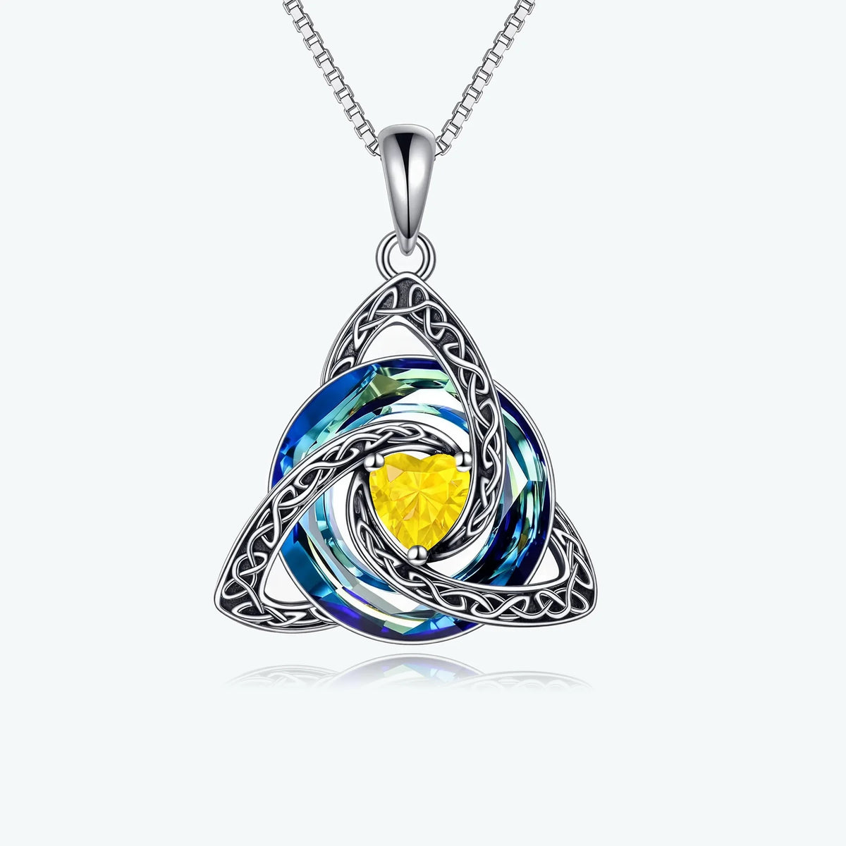 Celtic Knot Birthstone Necklace for Personalized Pet-Lover Gifts – image 11