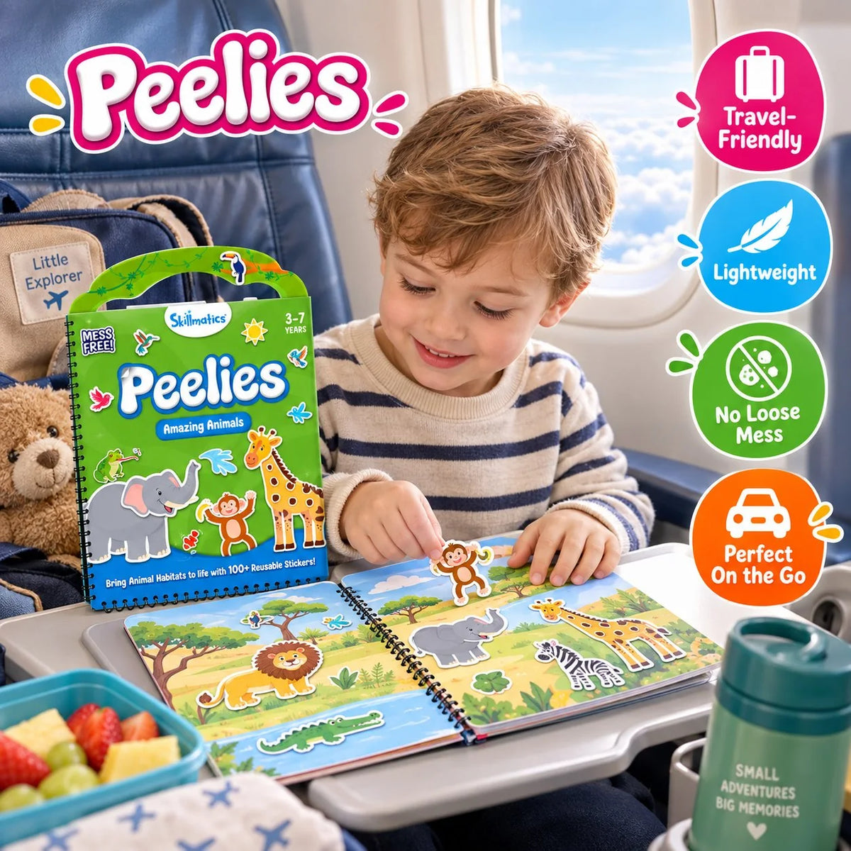 Reusable Sticker Activity Book with 100+ Stickers for Creative Play – image 5