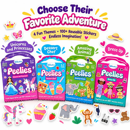 Reusable Sticker Activity Book with 100+ Stickers for Creative Play – image 6