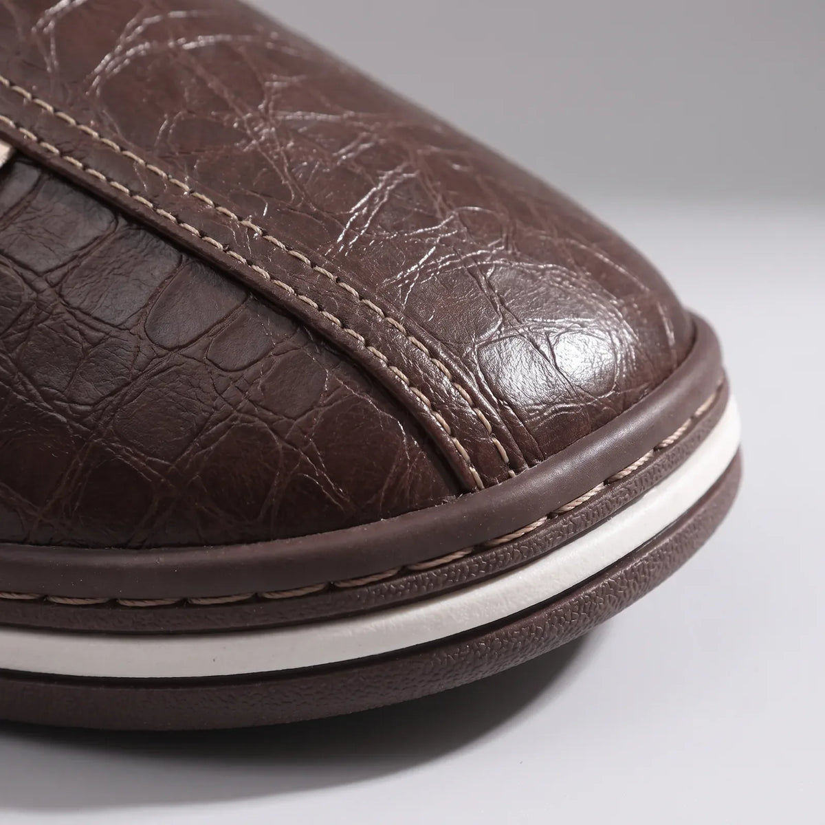 Plush-Lined Slip-On House Slippers — view 6