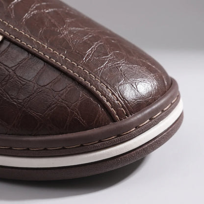 Plush-Lined Slip-On House Slippers — view 6