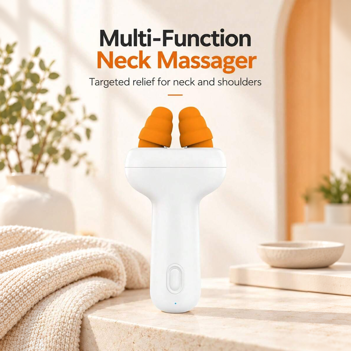 Compact Dual-Finger Kneading Massager