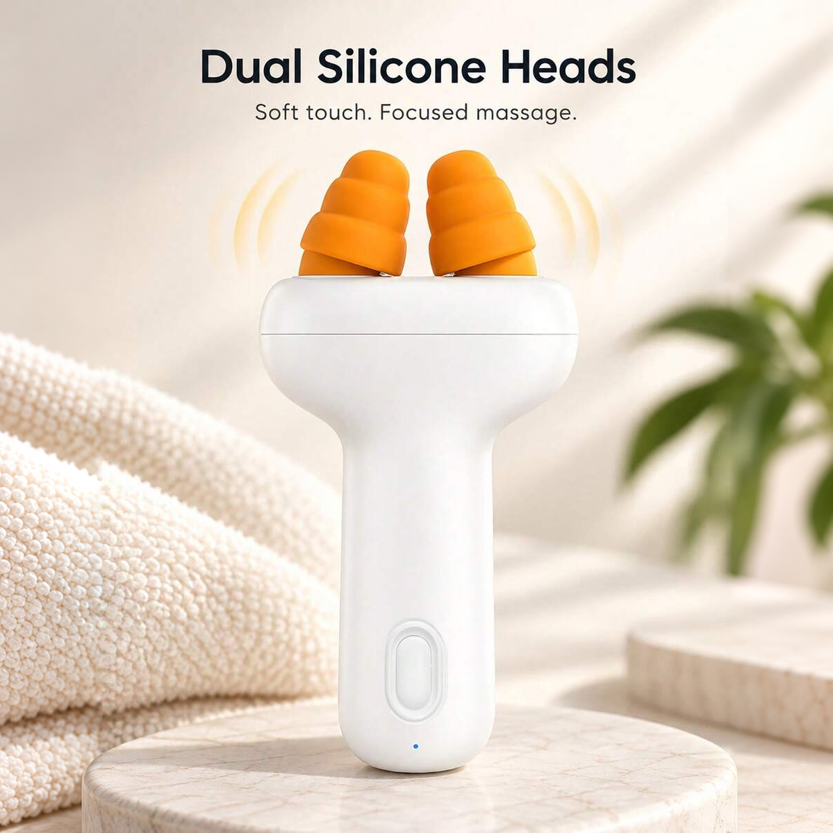 Compact Dual-Finger Kneading Massager