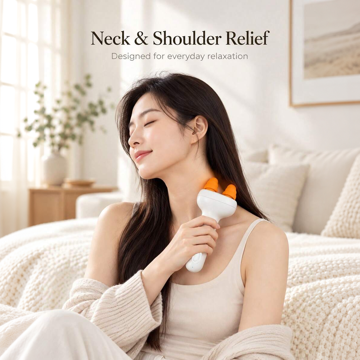 Compact Dual-Finger Kneading Massager