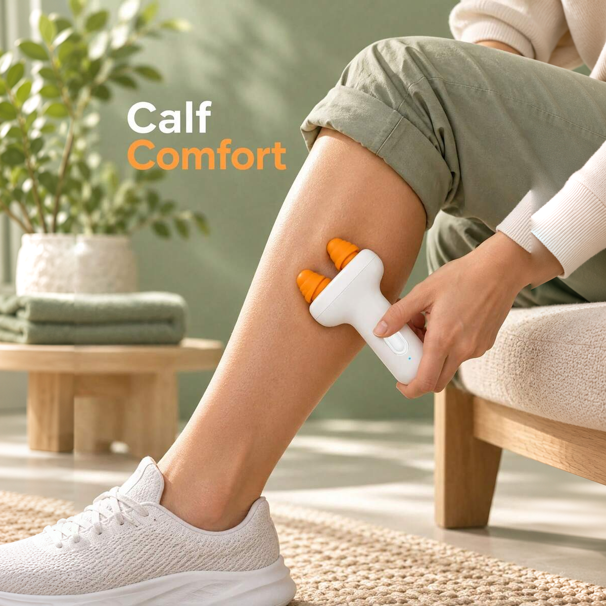 Compact Dual-Finger Kneading Massager