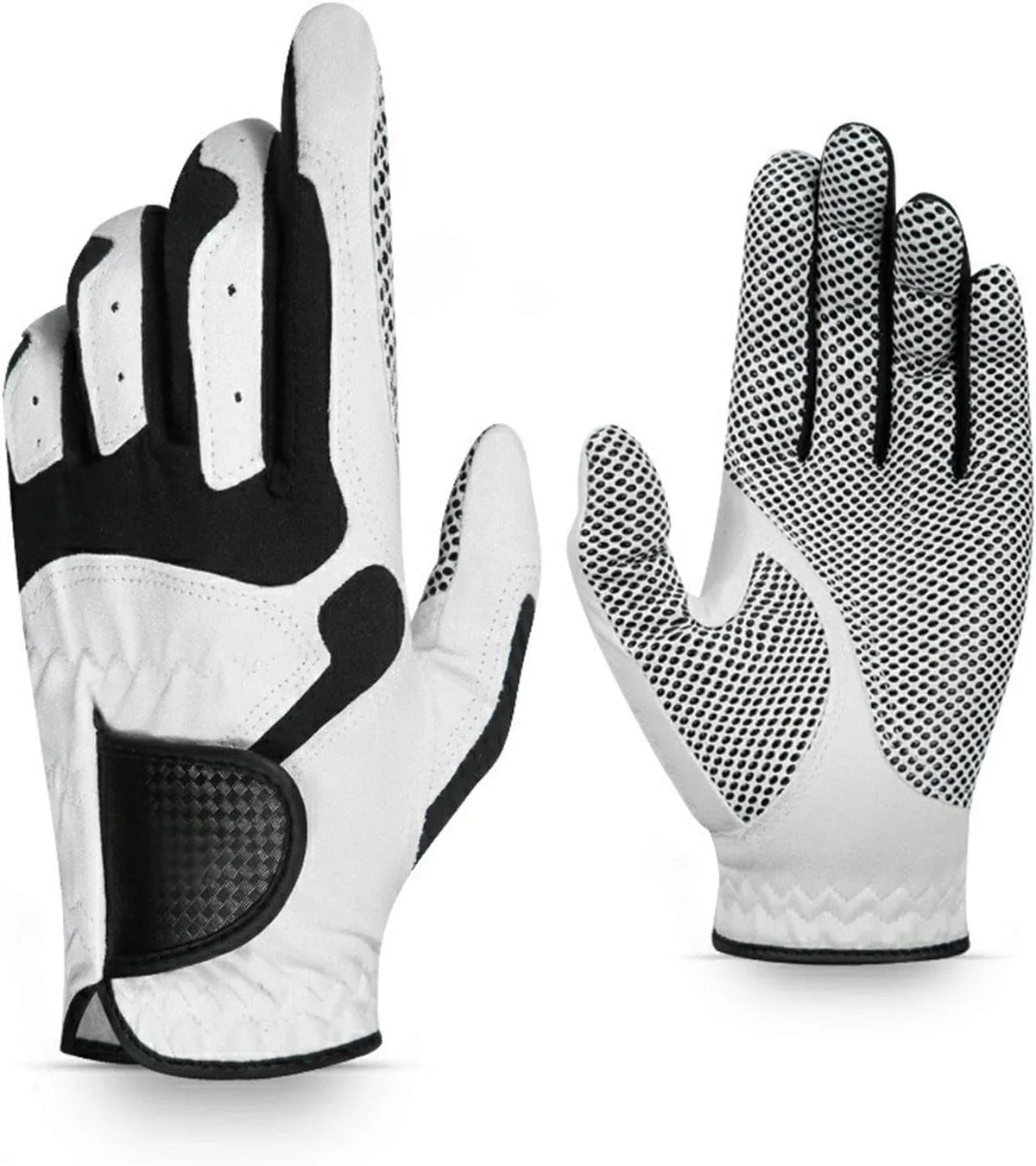 White Golf Glove for Left- or Right-Hand Wear — view 2