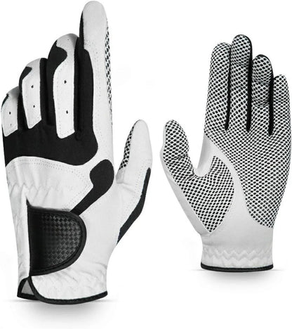 White Golf Glove for Left- or Right-Hand Wear — view 2