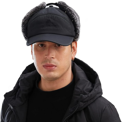 Winter Earflap Cap with Soft Lining for Cold-Weather Walks — view 5