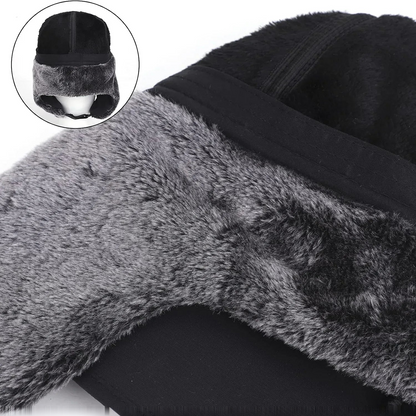Winter Earflap Cap with Soft Lining for Cold-Weather Walks — view 6